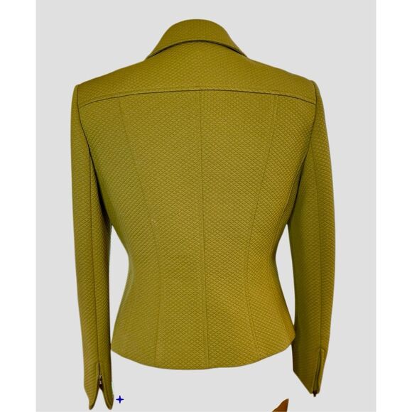 Talbots Full Zip Olive Green Jacket Sz. 6 Quilted Lined - Picture 7 of 9